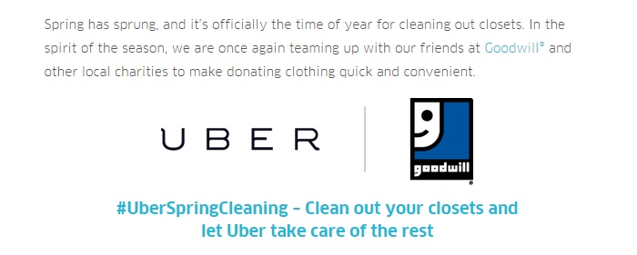 #UberSpringCleaning